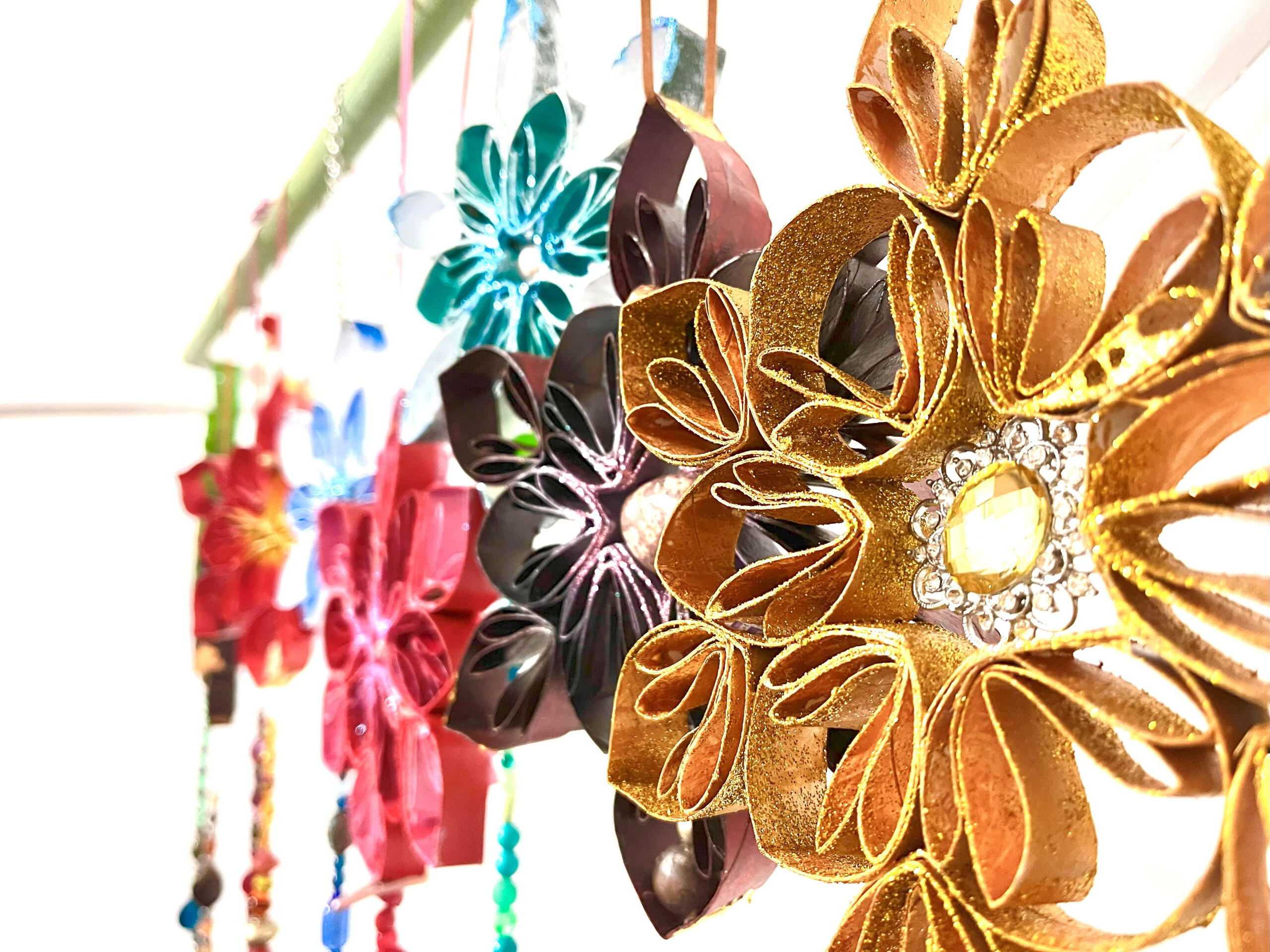 colourful star decor